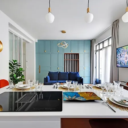 Chic -2br-6p- Invalides Apartmán *