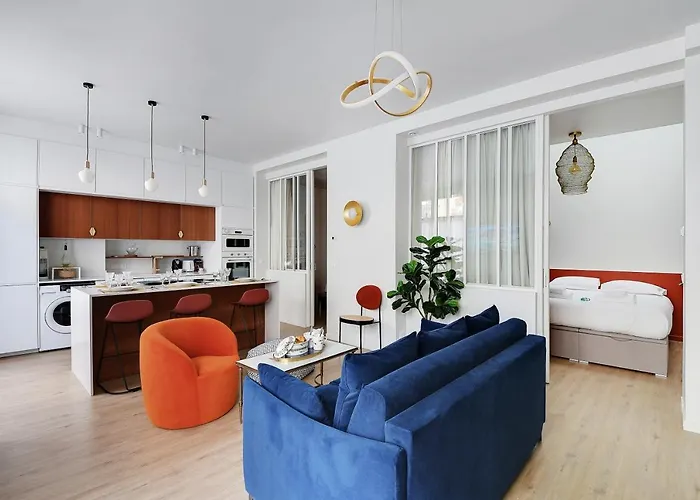 Chic -2br-6p- Invalides 아파트